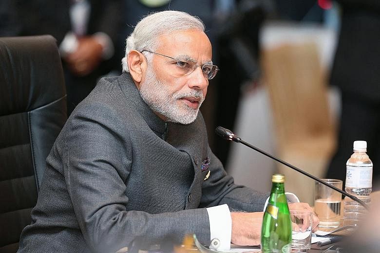 Mr Narendra Modi said he was pleased Asean-India trade had grown in 2014-2015