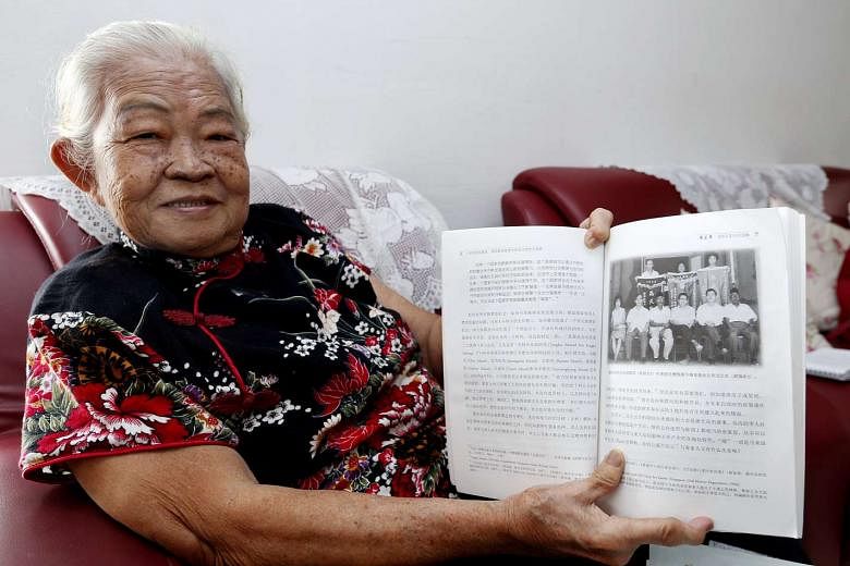 Madam Chin Choon Yon lived on Pulau Tekong for more than 20 years until she married and moved to the mainland.