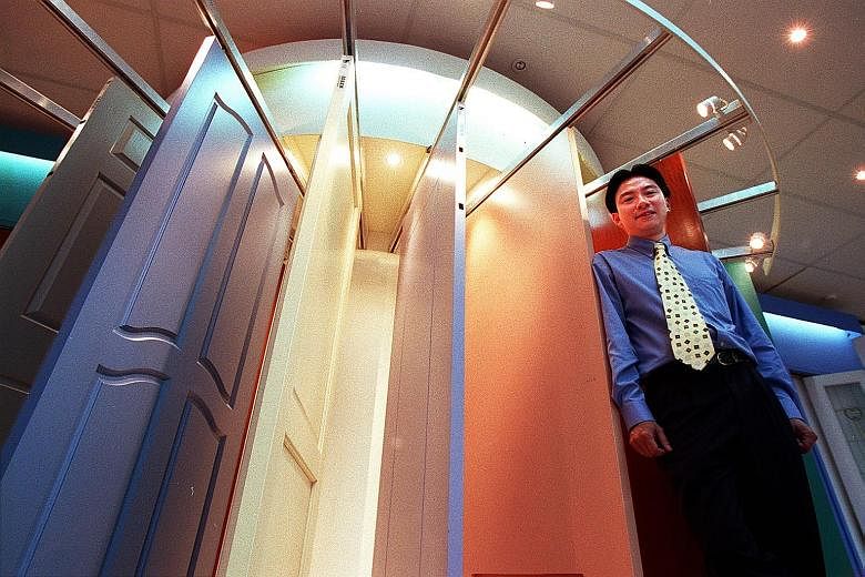 Mr Lee Boon Teck, in a picture taken in 1999, is the former managing director and now a consultant of troubled doormaker KLW Holdings. The company says he will not have an executive role and will not have any authority to represent KLW in an official