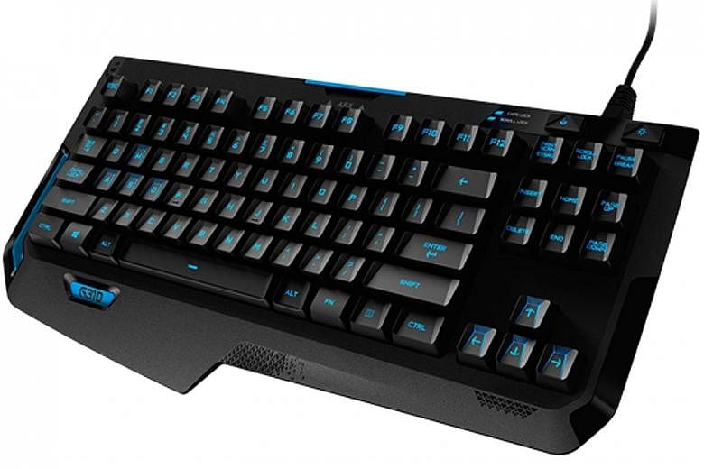 The Logitech G310 Atlas Dawn keyboard.