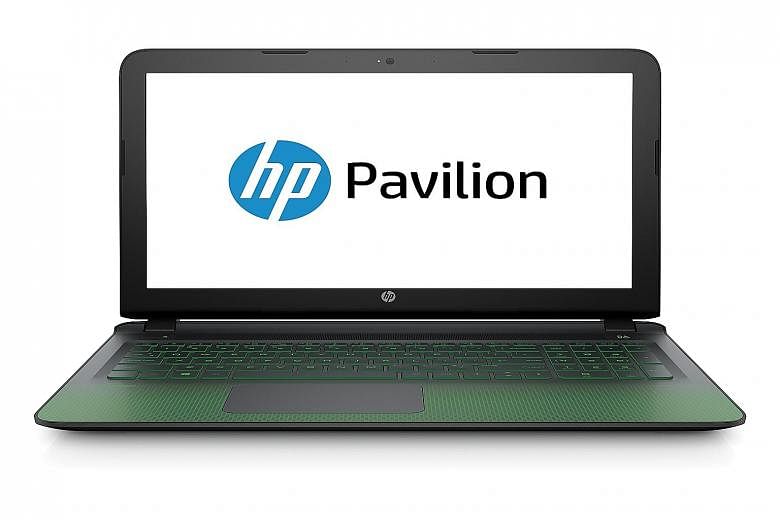 The HP Pavilion Gaming Notebook comes with a mid-range Nvidia GeForce GTX 950M graphics chip.