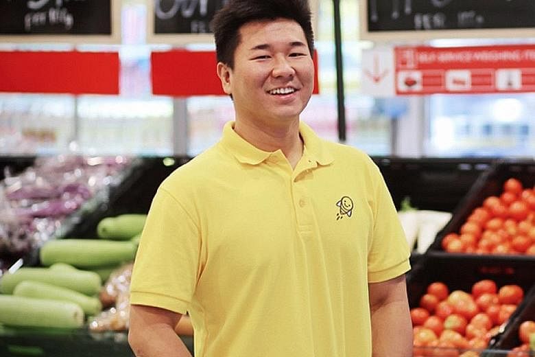 Honestbee co-founder Joel Sng says the two picked will have to work in Niseko supermarkets.