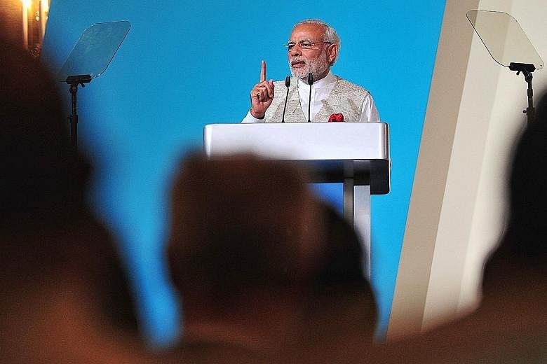 The talks are a chance for Mr Modi to claim his spot among the world's top statesmen by crafting a solution to one of the biggest risks facing humanity, and he is unlikely to pass that up.