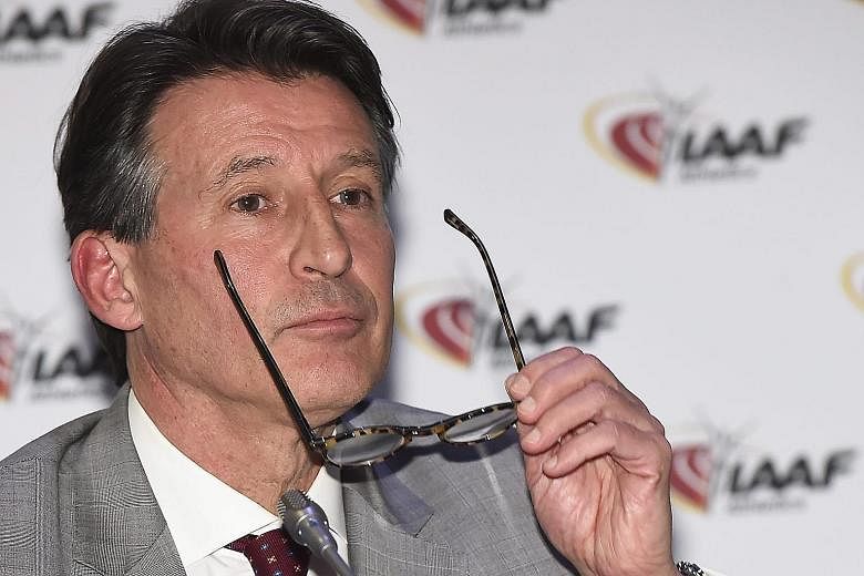 Sebastian Coe says the debate over his ambassadorial role for Nike was distracting him from efforts to save athletics from the current drug and corruption scandals.