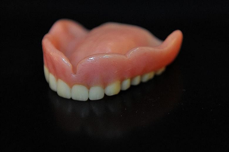 Like natural teeth, dentures must cleaned daily to remove debris, especially the surfaces in contact with tissues in the mouth.
