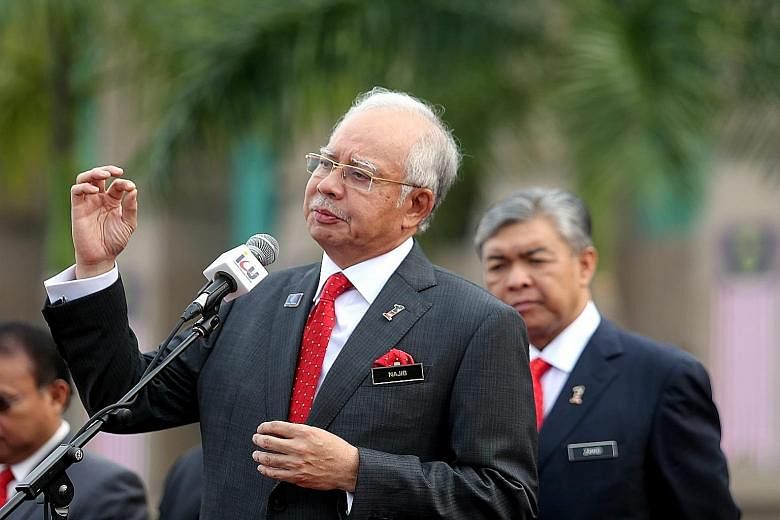Mr Najib Razak, who continues to face questions over the 1MDB saga and RM2.6 billion (S$861 million) donations in his bank accounts, needs to dispel perceptions that he is afraid to confront critics.