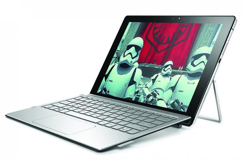 HP provides a free keyboard for the Spectre x2, but no stylus is included.