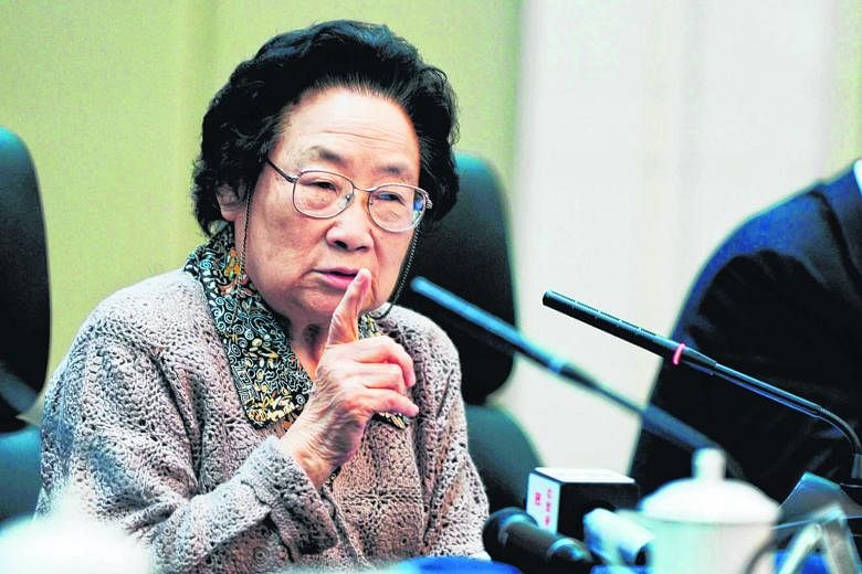 Ms Tu Youyou is getting China's first Nobel Prize in medicine next week for extracting an anti-malarial drug from a herb cited in a TCM text. Herbs and ingredients used in traditional Chinese medicine for sale at a market in Yulin in southern China's