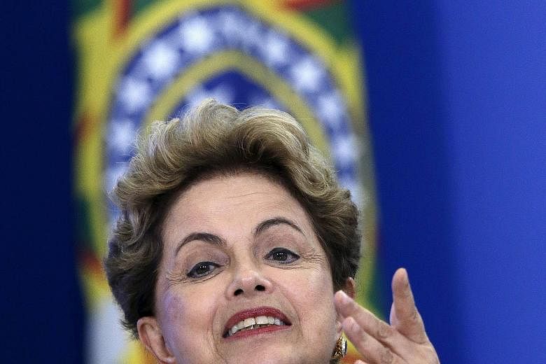 Ms Dilma Rousseff faces charges ranging from illegally financing her re-election to doctoring fiscal accounts this year and last. Impeachment hearings could take months and ultimately result in her ouster. She is expected to challenge any proceedings