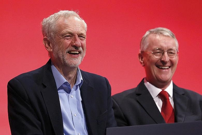 Labour leader Jeremy Corbyn (left) has alienated voters and some party members, and those seeking an alternative have found their man, Hilary Benn (right), who this week gave a rousing speech backing air strikes in Syria.