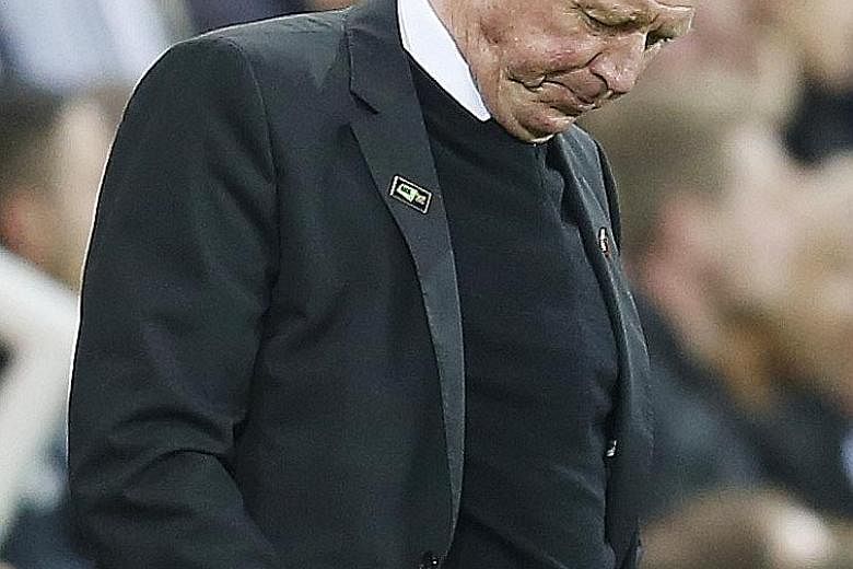 Newcastle manager Steve McClaren is showing the strain of managing a divided coaching staff as his team continue to be mired in the relegation zone.