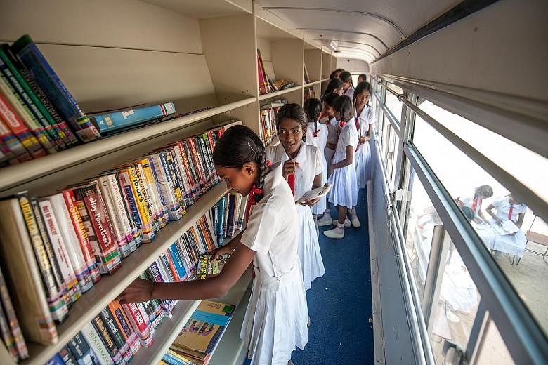 The youth resource centre at the rebuilt Jaffna Public Library in Sri Lanka is one way the Singapore International Foundation has built relationships between Singaporeans and foreign communities. Steps are being taken to develop closer cooperation be