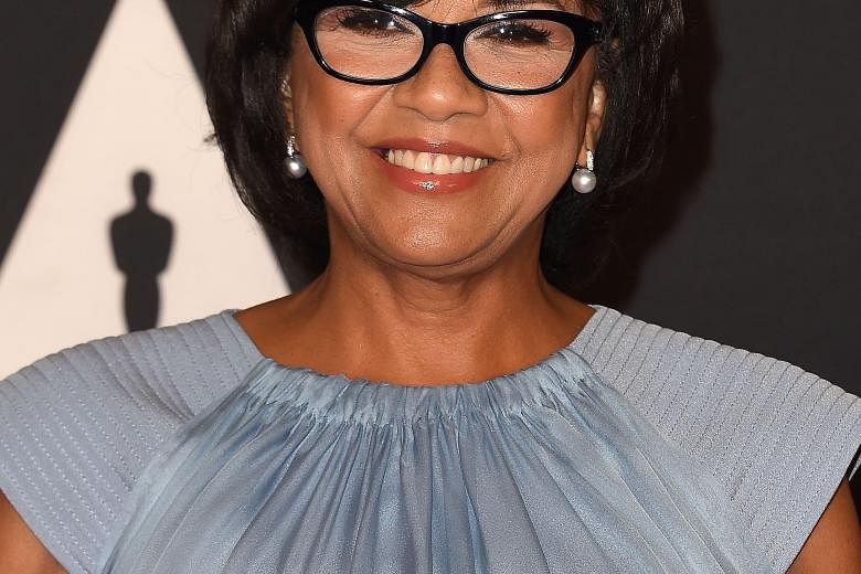 Ms Cheryl Boone Isaacs (above), Academy of Motion Picture Arts and Sciences president, says Eric Khoo's 2005 film Be With Me could have been submitted in a more general category. It was disqualified for having too much English dialogue in the Best Foreign