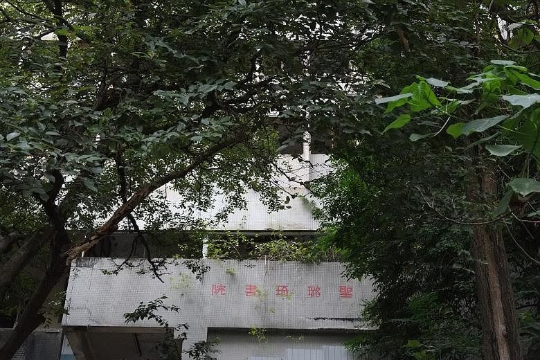Many vacant schools such as the former St Luke's College in Wan Chai (above) have not been returned to the government.