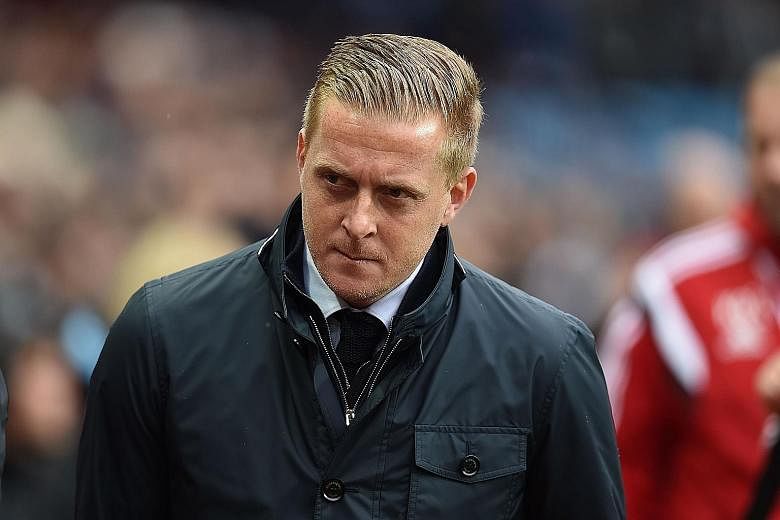 Garry Monk is clinging to his Swansea job by a thread, with the team failing to find the net in seven of their league matches.