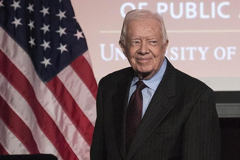 Mr Jimmy Carter served one term as president of the United States, from 1977 to 1981.