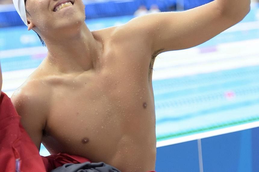 Lawrence Tay's 50m back S14 gold was his first after a silver and three bronzes.