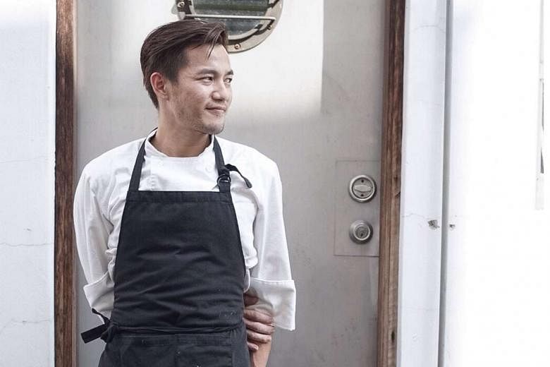 Strangers' Reunion was packed at lunchtime yesterday after the cafe posted on Facebook that they would be open on Tuesdays to help raise funds for their cancerstricken head chef Sebastian Tan (above).