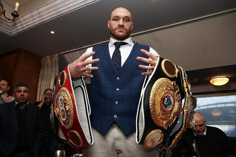 Tyson Fury, a champion of three belts, is being investigated by the police after making comments about homosexuality.