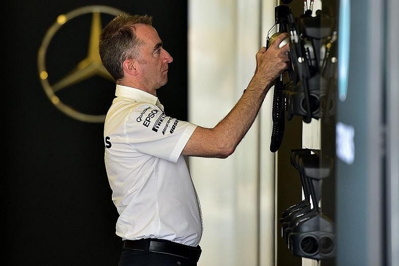 Mercedes technical chief Paddy Lowe in the paddock. The best F1 engineering staff can command annual salaries in the millions of US dollars.