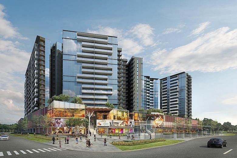 MCC Land's The Poiz Residences and The Poiz Centre. The developer has chalked up a tidy number of sales this year, up 55 per cent from last year.