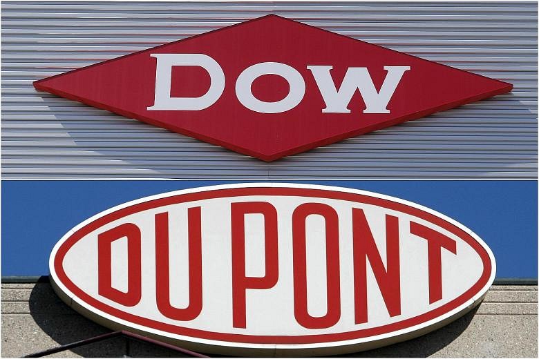 Dow, DuPont Plan Merger Announcement On Friday: Bloomberg | The Straits ...