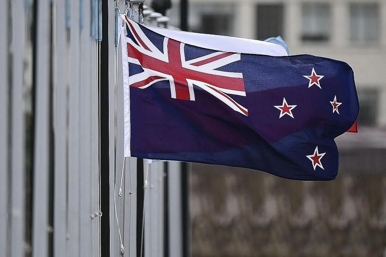 New Zealanders will decide at a referendum next year whether a design featuring a silver fern will replace the existing flag that includes Britain's Union Jack.