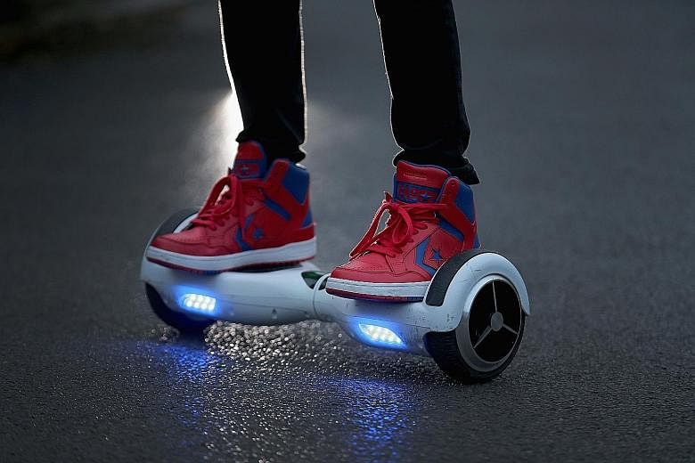 The self-balancing so-called hoverboards are coming under scrutiny, mainly because of their unpredictable lithium-ion batteries.