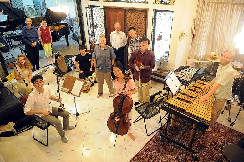 Singaporean- Australian ensemble Bridges Collective features musicians and instruments from the East and West.