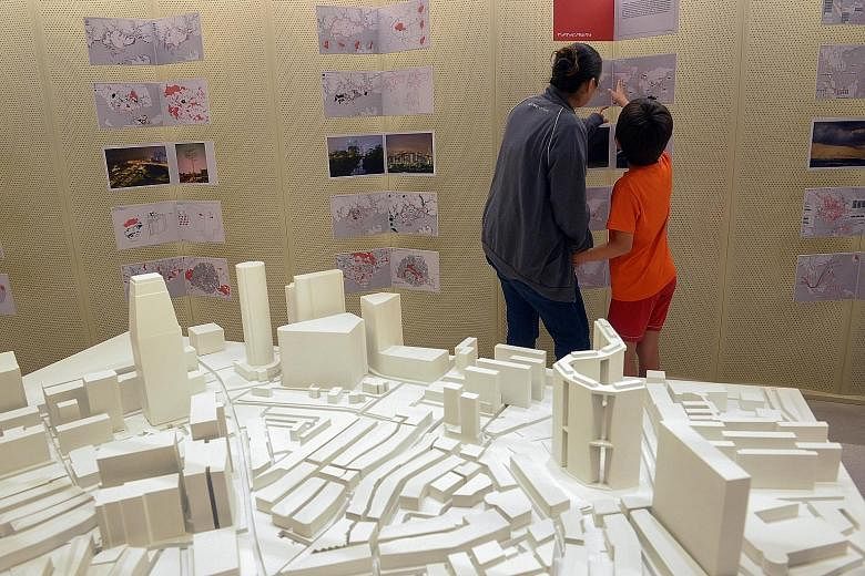 Called 1000 Singapores: Eight Points of the Compact City, the exhibition at the National Design Centre compares the planning strategies of Singapore and Paris.