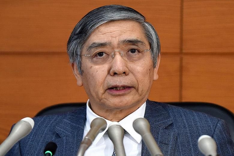 BOJ governor Haruhiko Kuroda says the central bank's new moves do not amount to expanded monetary easing but are aimed at supporting the shift away from a deflationary mindset among companies and households.