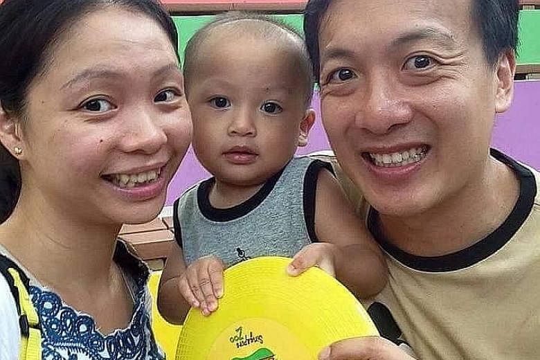 Dr Teoh Ren Shang with his wife Victoria and son Xavier. He writes about health and current affairs, and hopes Singapore will be more inclusive of divergent views.