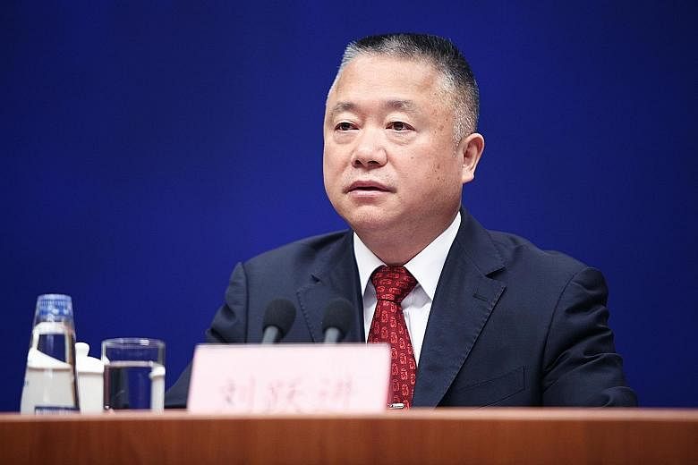 Mr Liu Yuejin previously served as an assistant minister of public security and has worked on the country's anti-narcotics efforts since the 1980s.