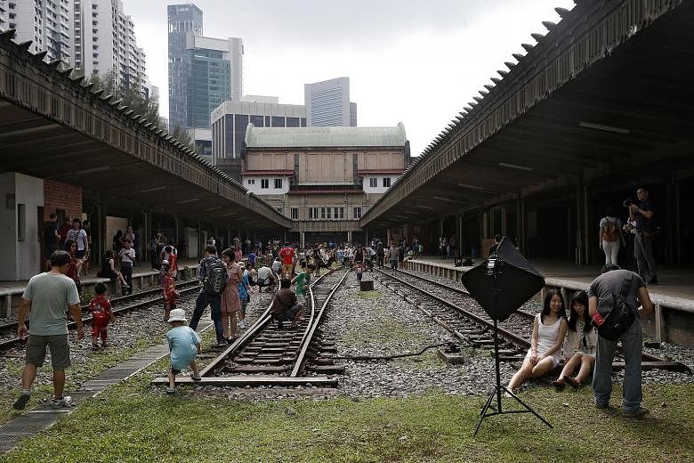 The former Tanjong Pagar Railway Station has been open to the public on every public holiday since Chinese New Year. It also hosts events ranging from flea markets to fashion shows.