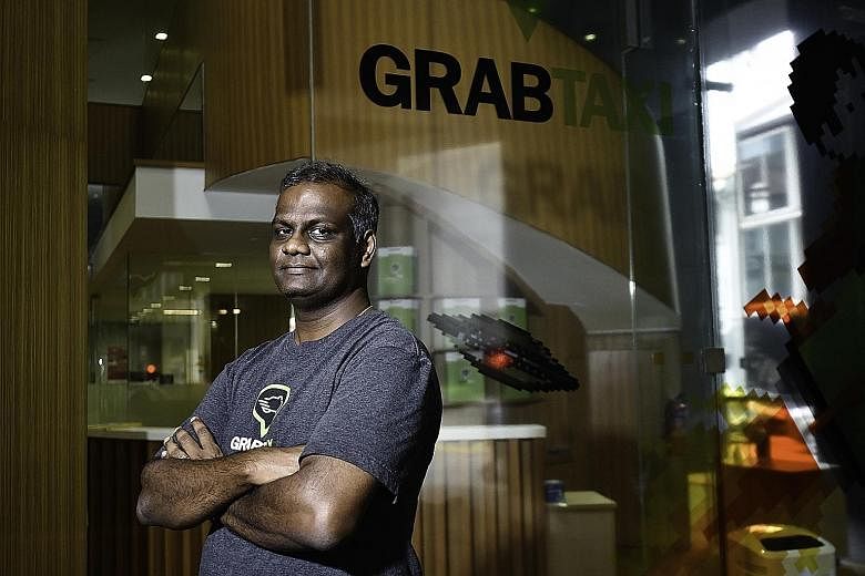 GrabTaxi will launch a new Go Home feature on its app to allow drivers to find passengers who are heading in the direction of the drivers' homes. Mr Arul Kumaravel, GrabTaxi's vice-president of engineering, says this feature will benefit the drivers 