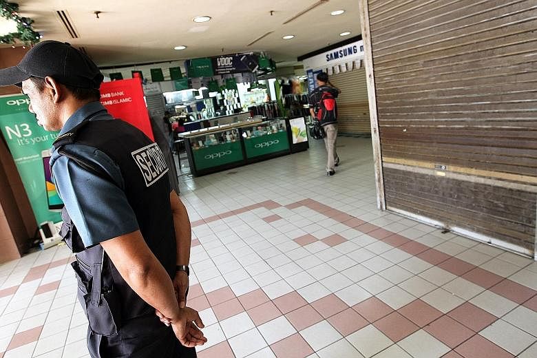 Mr Mohd Ali Baharom (above), raised tensions further when he said on Monday that any reaction to the brawl at Kota Raya mall by the Chinese would lead his men to "rise".