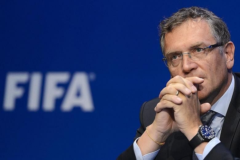 Jerome Valcke was Fifa's secretary- general until September, when he was suspended amid allegations of involvement in ticket touting.
