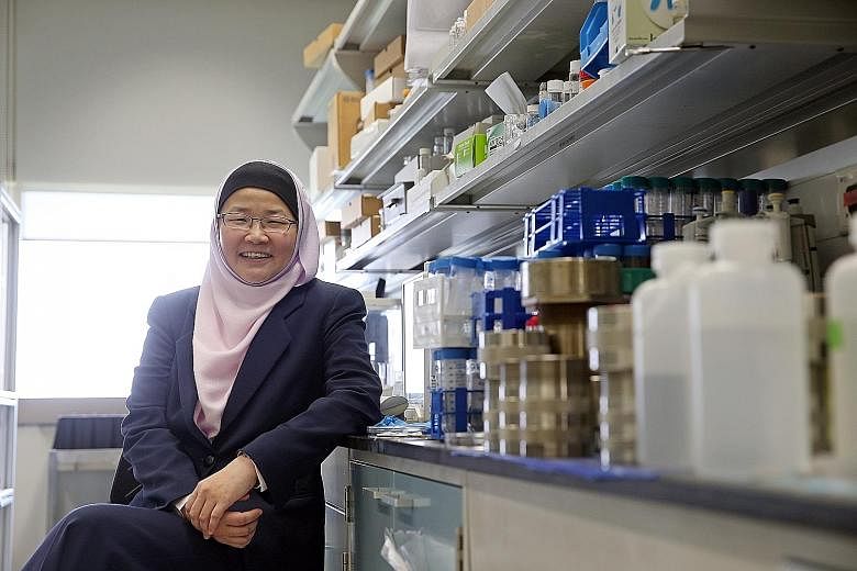 Professor Jackie Ying (above), executive director of the Institute of Bioengineering and Nanotechnology at A*Star, won the inaugural Mustafa Prize. She was recognised, among her many scientific achievements, for her role in developing a special way o