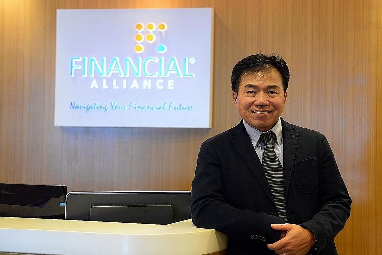 Mr Ee, president of the Association of Financial Advisers Singapore, says the association will continue to be a springboard to reflect licensed financial advisers' interests and concerns. The organisation will also pursue more professional standards 