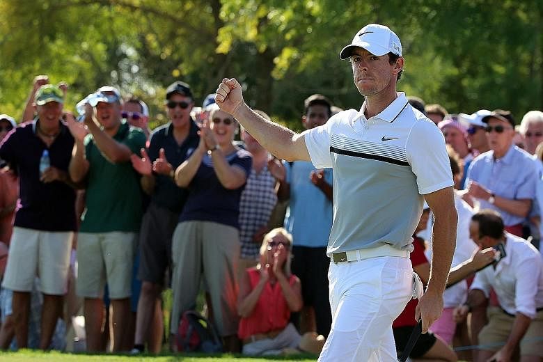 After injuring his ankle in mid-season, four-time Major champion Rory McIlroy recovered well and has high hopes for next year.