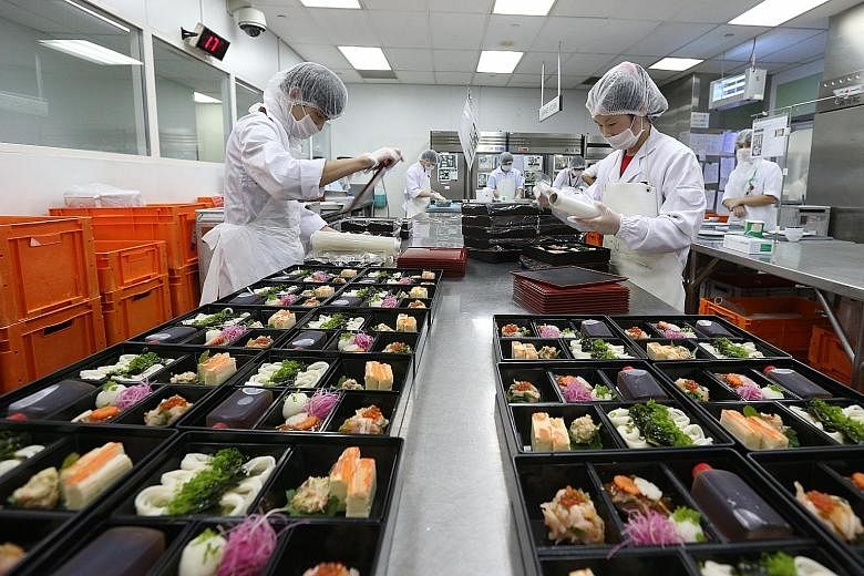 Airline caterer Sats is 2015's best-performing stock on the Straits Times Index, with Sats shares up 27 per cent.