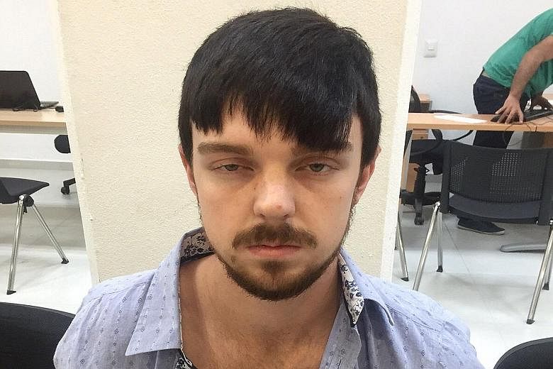 Ethan Couch and his mother Tonya, who was accused of helping her son flee the US while he was on probation in a drink-driving case. The pair were arrested on Monday night in a Mexican resort, where the teenager was found with his blond hair and beard
