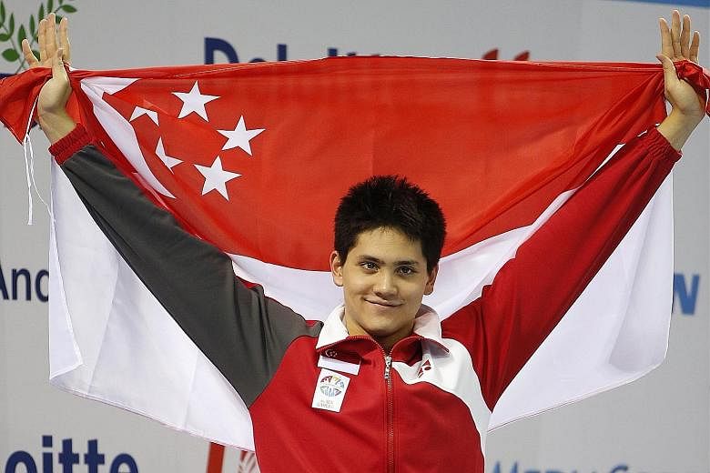 Swimmer Joseph Schooling (left) and Laser Standard sailor Colin Cheng have blazed a trail last year.