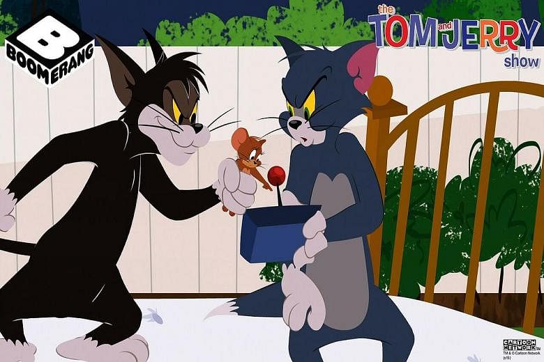 Bugs Bunny is now Internet- and mobile phone-savvy; spoiled rich kid Daphne and the Scooby Doo gang are much smarter; and Tom and Jerry's (above) cat-and- mouse game is more politically correct.