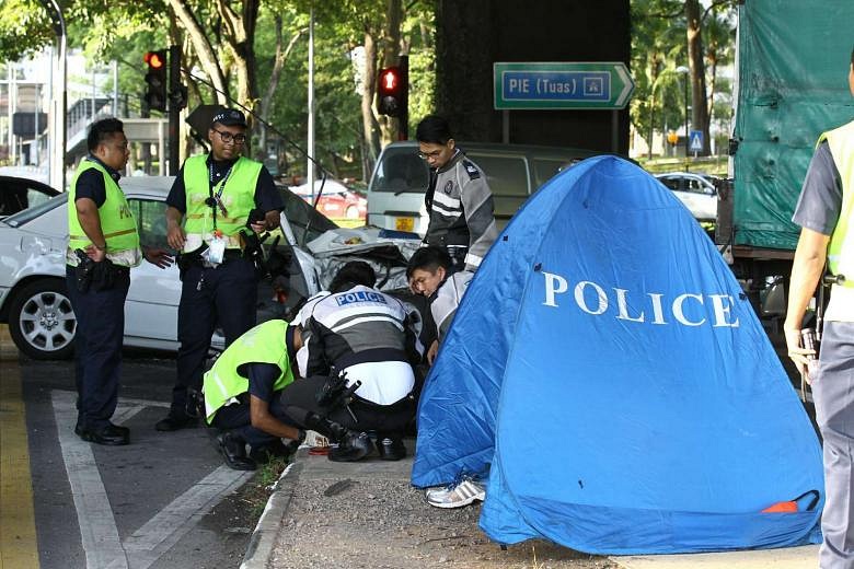 63-year-old Car Driver Killed In Collision With Lorry In Jurong | The ...