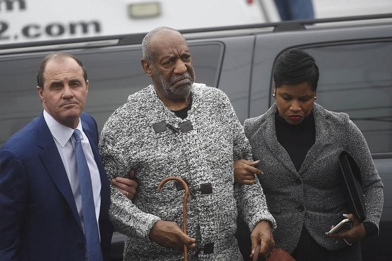 Bill Cosby arriving at the courthouse with his attorney last week for his arraignment on sexual assault charges.