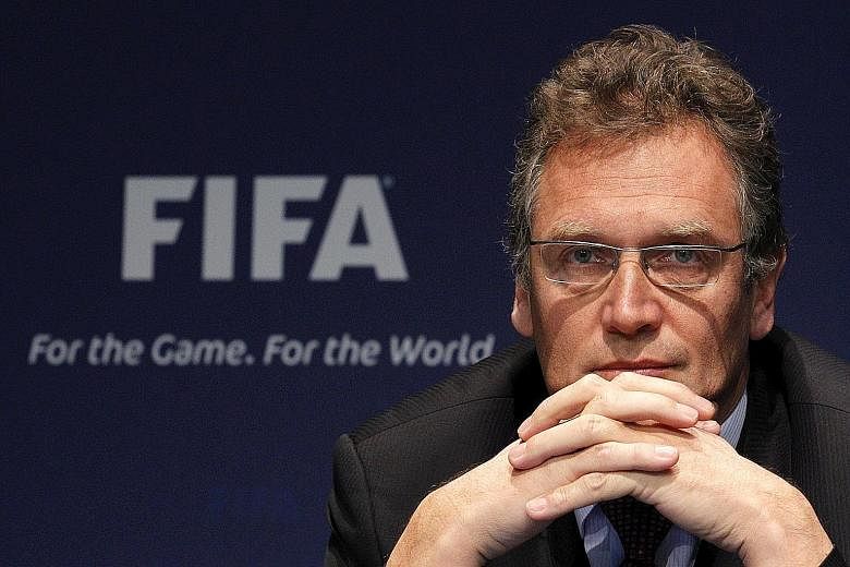 Valcke was initially suspended in September for his alleged involvement in a ticketing scam during the 2014 Brazil World Cup.