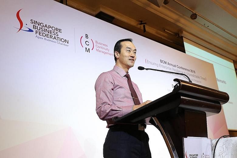 Minister of State Koh Poh Koon said that greater global interconnectivity also made companies more vulnerable to disruptions.