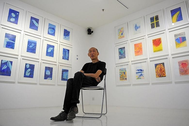 Lee Wen (above) was a Cultural Medallion recipient in 2005 for his contribution to Singapore art.