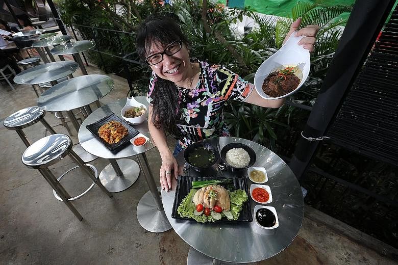 Qita In The Park's owner Genevieve Tan-McCully expanded its menu to offer set lunches to draw in the lunch-time crowd. Mr Gerald Png was inspired by his daughter to set up Soul Food, a modern European restaurant that aims to impart life skills to you